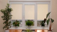 Кассетные рулонные шторы УНИ на пластиковые окна купить в СПб