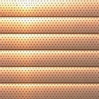 Горизонтальная лента ПЕРФОРАЦИЯ, Красное золото (п7128)