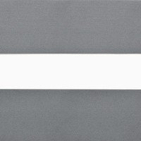 Ткань Зебра ПЛЭЙН БЛЭКАУТ, Серый (1852)